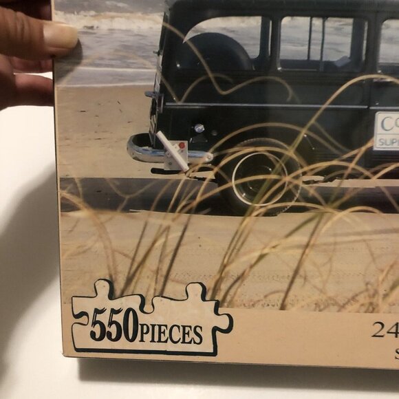 heritage puzzle inc. beach ride 550pc 24”x18” Suitable For Framing Waves Sealed - Picture 5 of 9